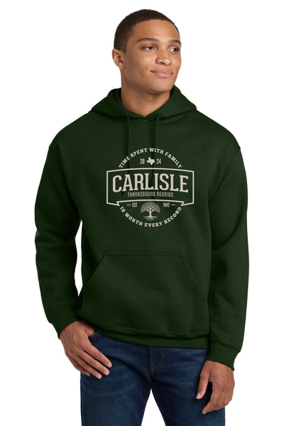 Carlisle Family Reunion Hooded Sweatshirt- Youth and Adult Sizes