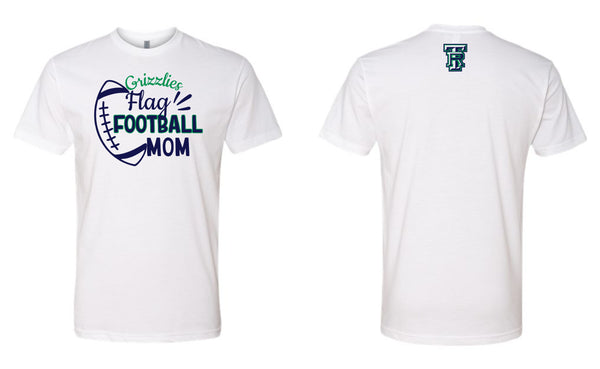 Thunder Ridge Flag Football Next Level Tee- MOM Design