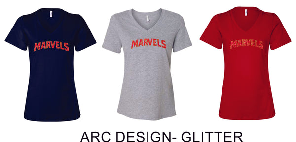 Marvels Ladies Tee- 4 Designs