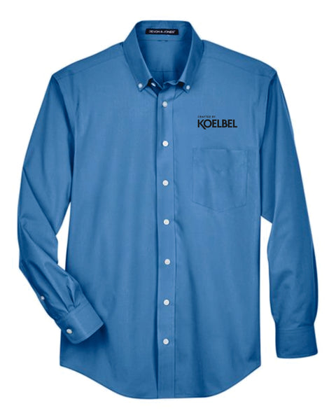 KOELBEL Communities Devon & Jones® Mens Solid Broadcloth Woven Shirt