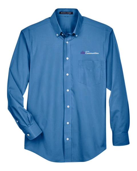 KOELBEL Communities Devon & Jones® Mens Solid Broadcloth Woven Shirt