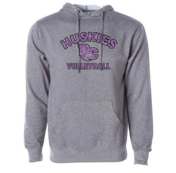 DCHS Volleyball ARC Hoodie- Matte or Glitter