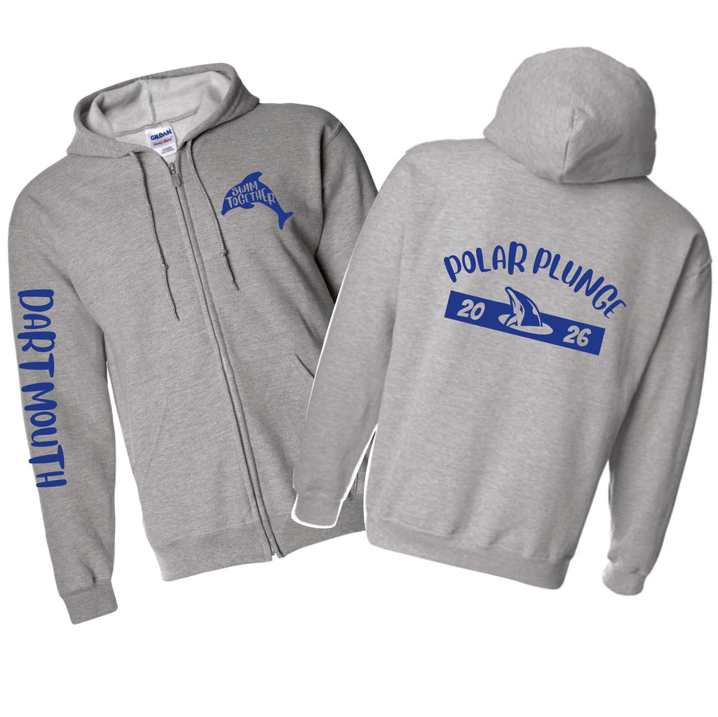 Dartmouth POLAR PLUNGE Zip Up Hoodie