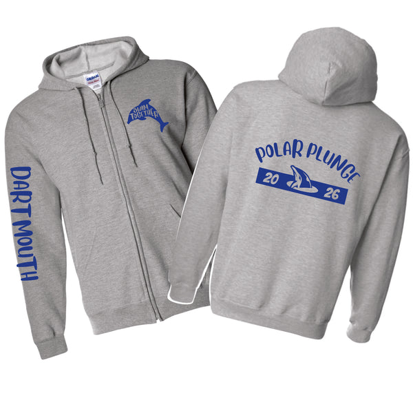 Dartmouth POLAR PLUNGE Zip Up Hoodie