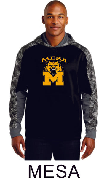Mesa MS Colorblock Hooded Wicking Sweatshirt- in 2 designs
