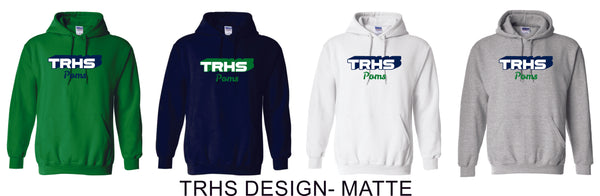 Thunder Ridge Poms Basic Hoodie- 4 Colors