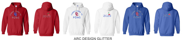 Creek Poms Hoodie- 2 designs