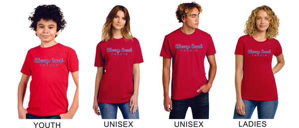 Creek Tennis SCRIPT Tee- 3 Colors