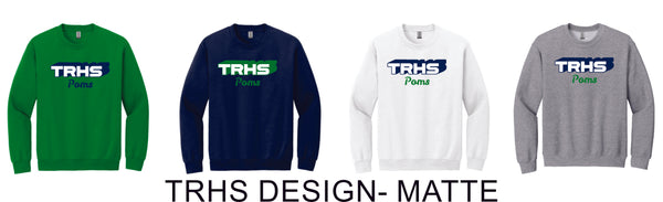 Thunder Ridge Poms Crewneck Sweatshirt - 4 Designs