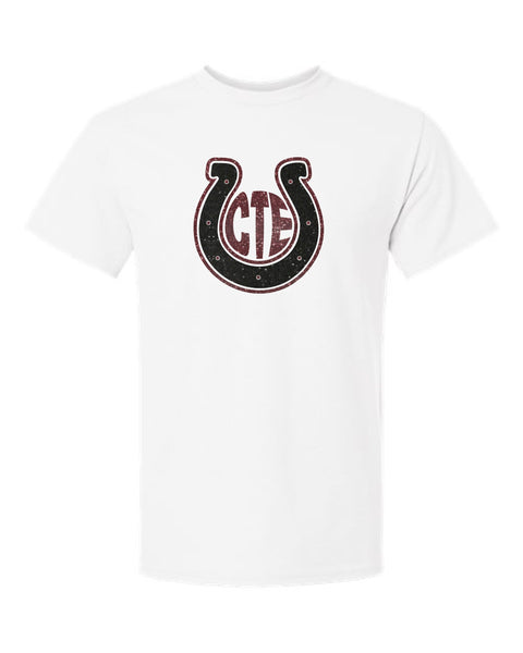 CTE Basic Tee SHOE Design- Matte or Glitter