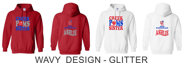 Creek Poms 2026 Hoodie- 4 designs