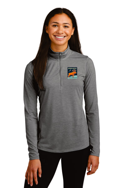 KOELBEL Rendezvous Sport-Tek ® Ladies PosiCharge ® Tri-Blend Wicking 1/4-Zip Pullover