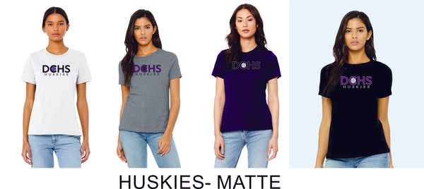 DCHS VOLLEYBALL Ladies Bella Canvas Tee- 4 Colors