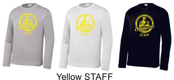 Iron Horse STAFF Wicking Long Sleeve Tee- Ladies, Unisex, and Youth