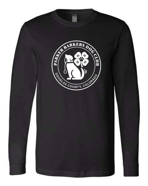 Parker Barkers Unisex Long Sleeve CIRCLE Tee