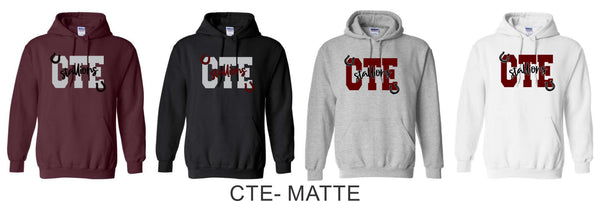 CTE Basic Hoodie -5 Designs