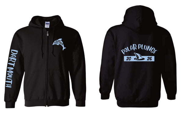 Dartmouth POLAR PLUNGE Zip Up Hoodie