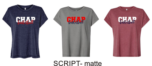 Chap Basetball Vintage Tee - Ladies, Men's, Youth