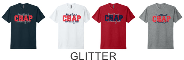 CHS Patrons Next Level Tee- PROUD PARENT Design