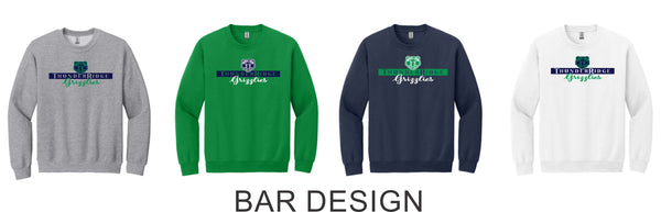 Thunder Ridge Flag Football Crewneck Sweatshirt - 5 Designs