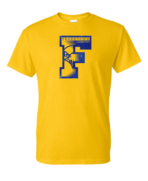 Franktown "F" Basic Tee- Matte or Glitter