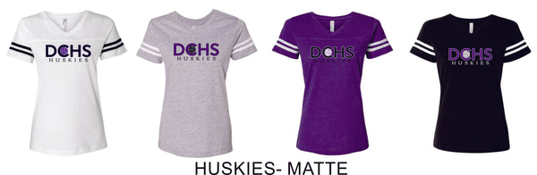 DCHS Volleyball Varsity Tee- Matte or Glitter