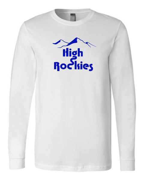 High Rockies Long Sleeve MOUNTAIN Tee- 4 Colors