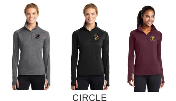 Pondo FAN Track & Field Sports Wik 1/4 Zip Pullover- Unisex or Ladies