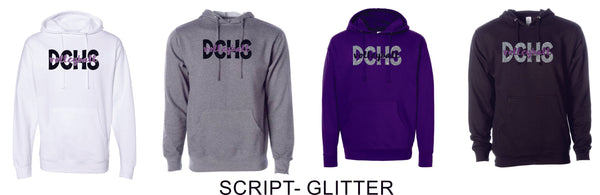 DCHS Volleyball ARC Hoodie- Matte or Glitter