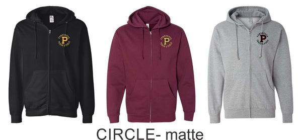 Pondo FAN Track & Field Zip Up Hoodie- Youth & Unisex Sizes