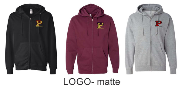 Pondo FAN Track & Field Zip Up Hoodie- Youth & Unisex Sizes