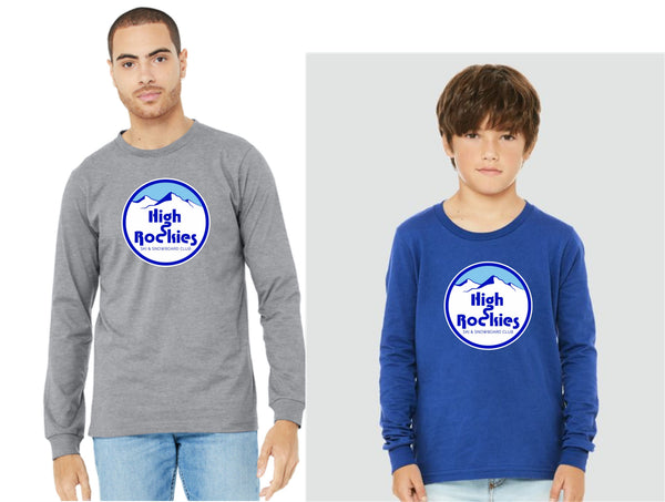 High Rockies Long Sleeve CIRCLE Tee- Youth & Adult Sizes
