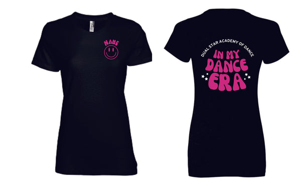 Dual Star IN MY DANCE ERA Tee- Ladies, Youth, and Unisex