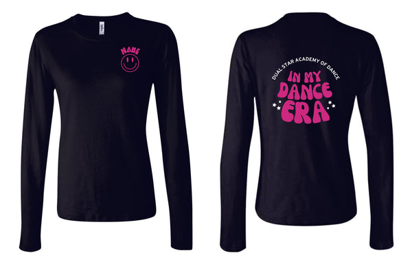 Dual Star IN MY DANCE ERA Long Sleeve Tee- Ladies, Youth, and Unisex