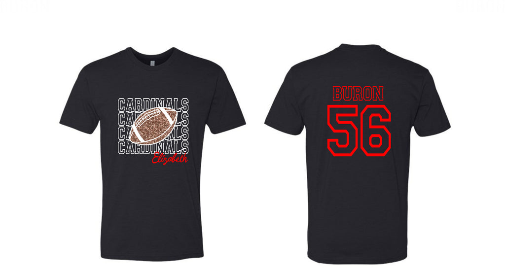 Elizabeth Football Tees