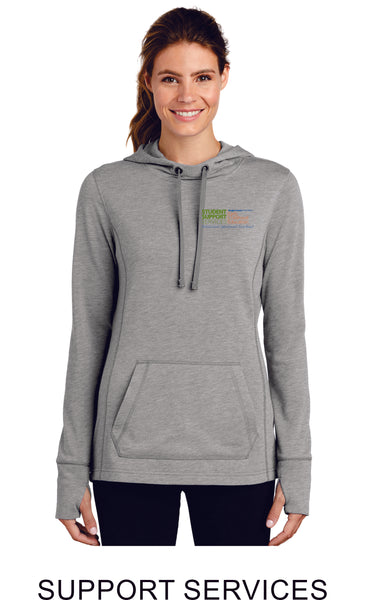 DCSD Staff Ladies Wicking Fleece Hoodie- 3 Designs