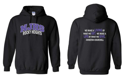 RHMS NJHS Hoodie - Matte or Glitter