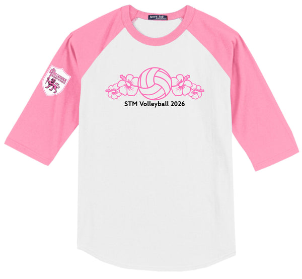 SMCPS Volleyball Raglan Tee
