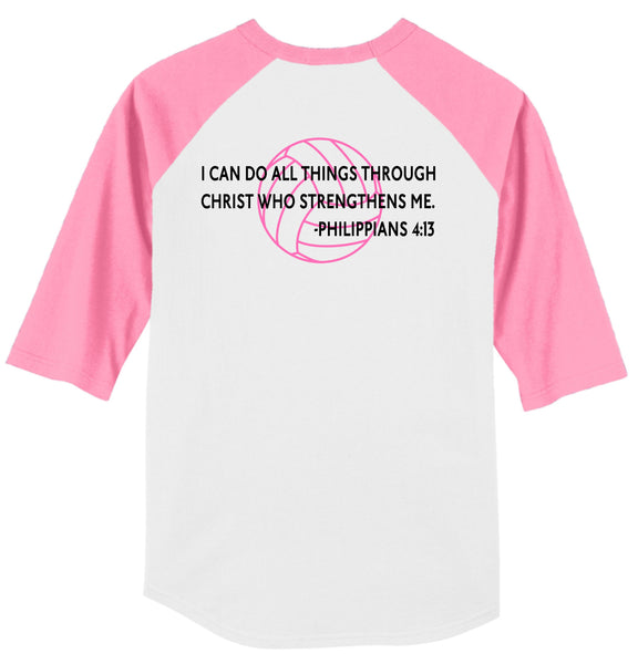 SMCPS Volleyball Raglan Tee