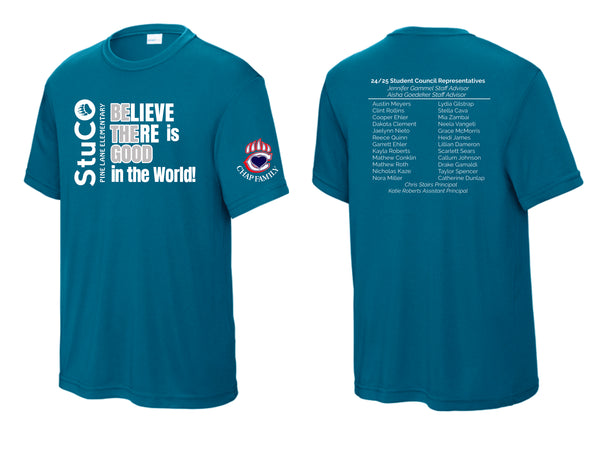PLE STUCO 25.26 Wicking Tee- Youth, Ladies, Adult Sizes