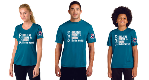 PLE STUCO 25.26 Wicking Tee- Youth, Ladies, Adult Sizes