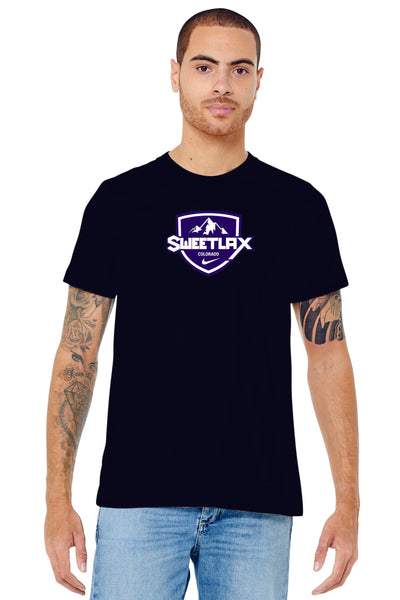 SWEETLAX  Shield Bella Canvas Tee- Youth, Ladies and Adult Sizes