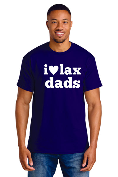 SWEETLAX I HEART LAX Dad Basic Tee