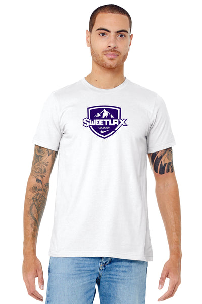 SWEETLAX  Shield Bella Canvas Tee- Youth, Ladies and Adult Sizes