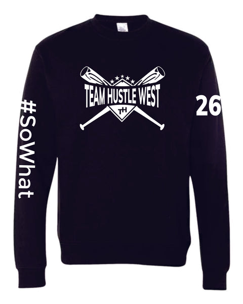 Team Hustle West Crewneck- 3 Designs