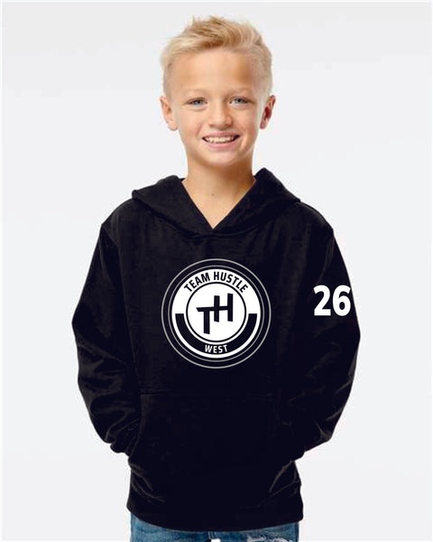 Team Hustle West Youth Hoodie- 3 Designs