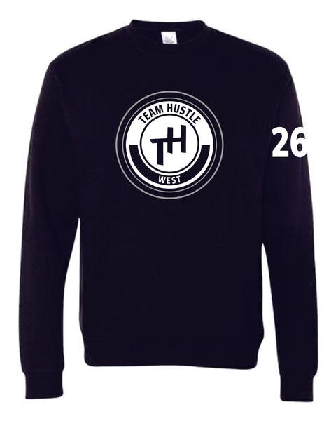 Team Hustle West Crewneck- 3 Designs