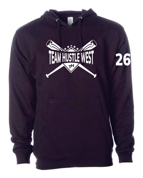 Team Hustle West Hoodie- 3 Designs