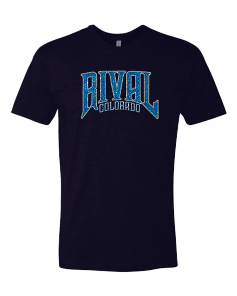 Rival Fastpitch Unisex ARC Tee- matte and glitter