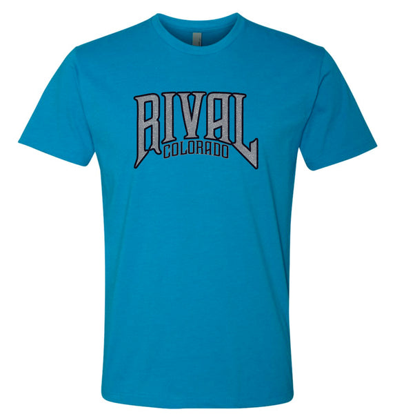 Rival Fastpitch Unisex ARC Tee- matte and glitter